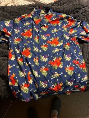 Snap-on Tools Dixxon collaboration short sleeve button down